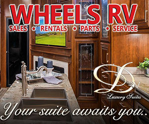 Wheels RV carries a large inventory of 5th Wheel Trailers